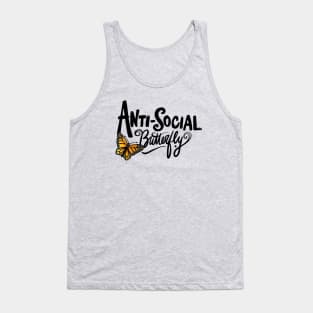 Anti-social butterfly Tank Top